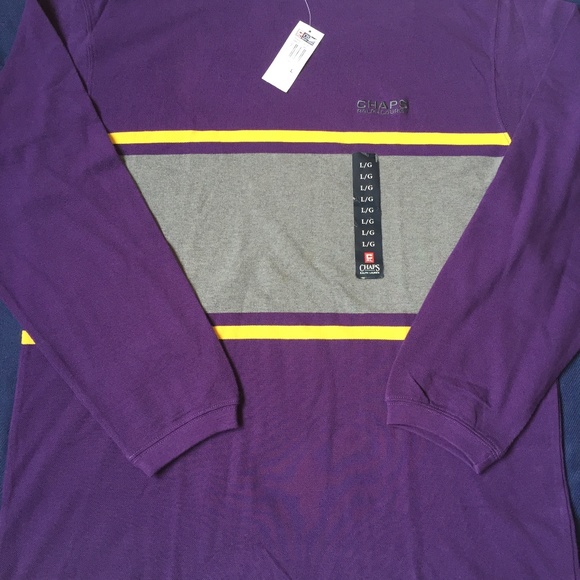 Chaps Ralph Lauren Mens L Long Sleeve Sweater - Picture 3 of 4